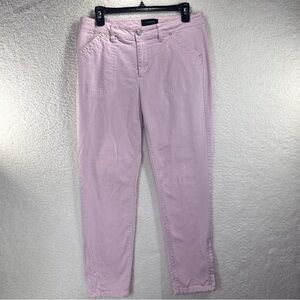 Talbots Light Pink Skinny Pants Zipper Ankle‎ Size 6